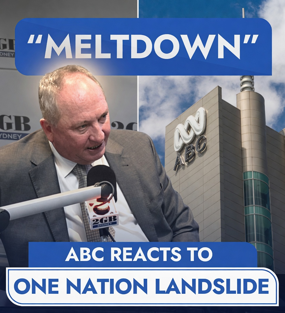 Barnaby Joyce speaking into a 2GB microphone about the ABC meltdown
