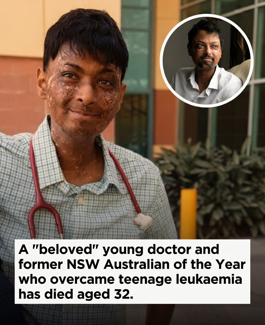 Pioneering doctor Nikhil Autar smiling with a red stethoscope draped around his neck infrastructure