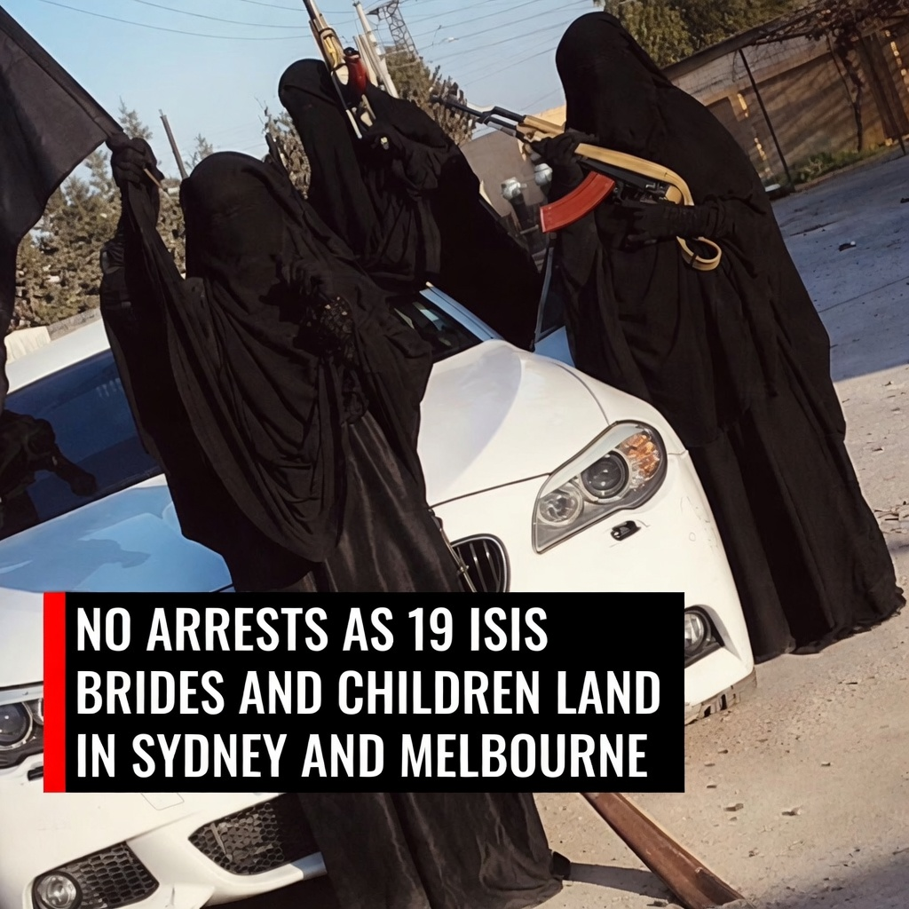 Australian airport security operation during ISIS-linked return