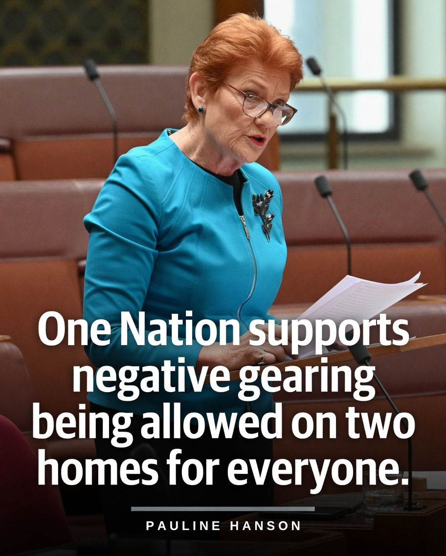 Australia negative gearing housing political debate