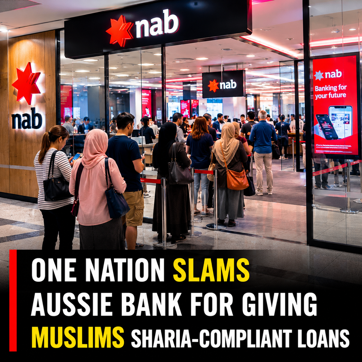 One Nation NAB Sharia finance debate