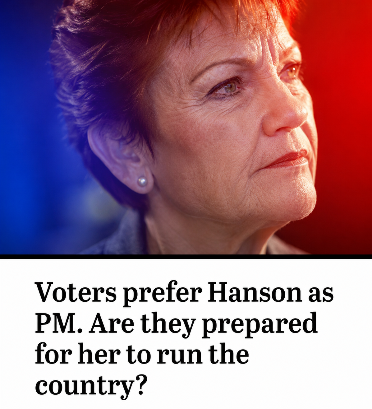 Pauline Hanson Resolve poll surge