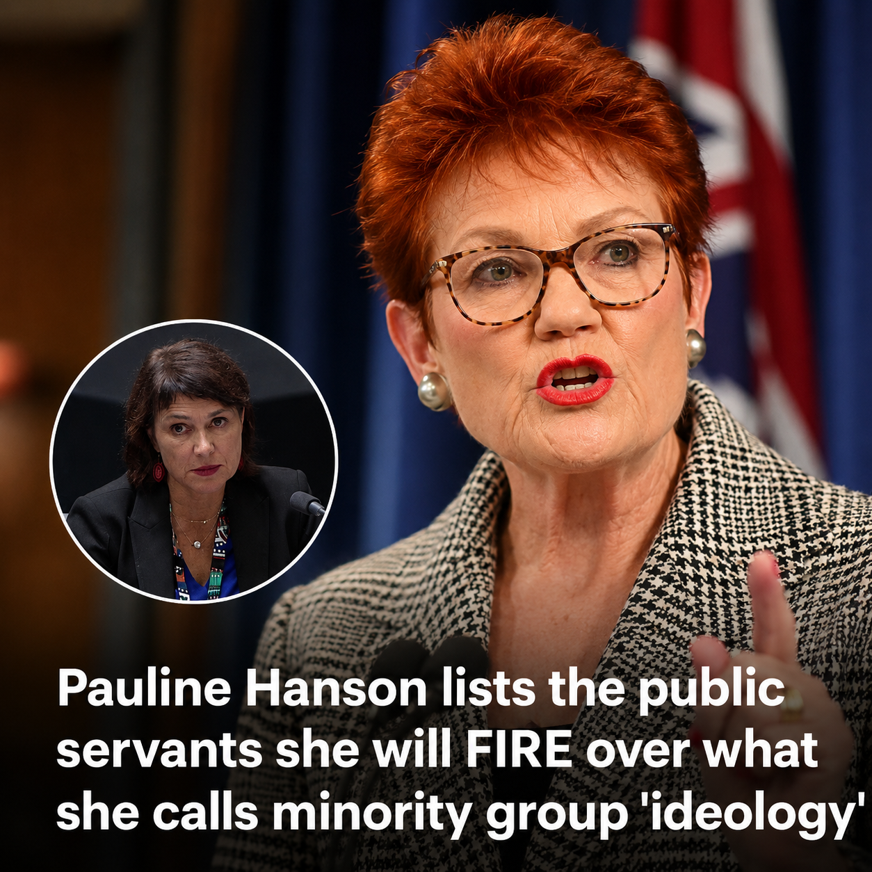 Pauline Hanson monocultural Australia speech