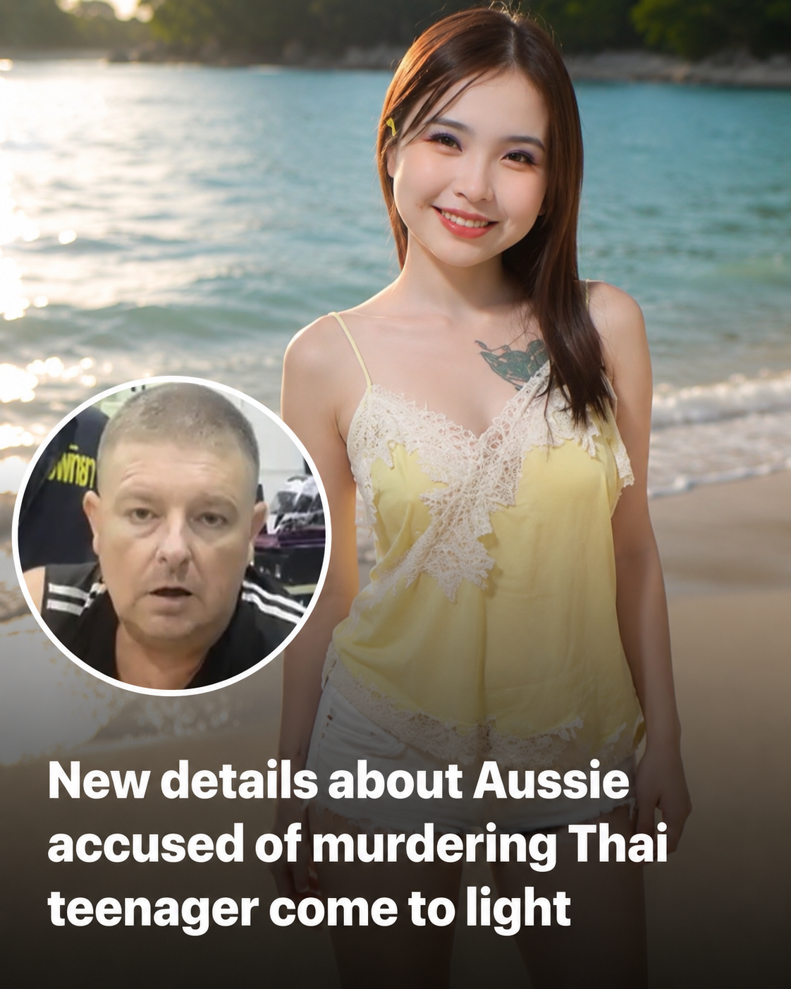 Police investigation following a suitcase murder case in Pattaya, Thailand