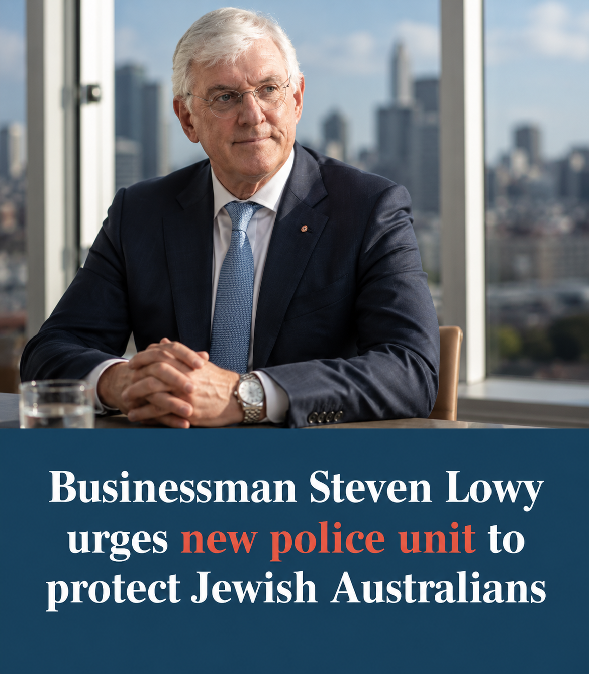 Steven Lowy giving evidence to the Royal Commission into Antisemitism and Social Cohesion