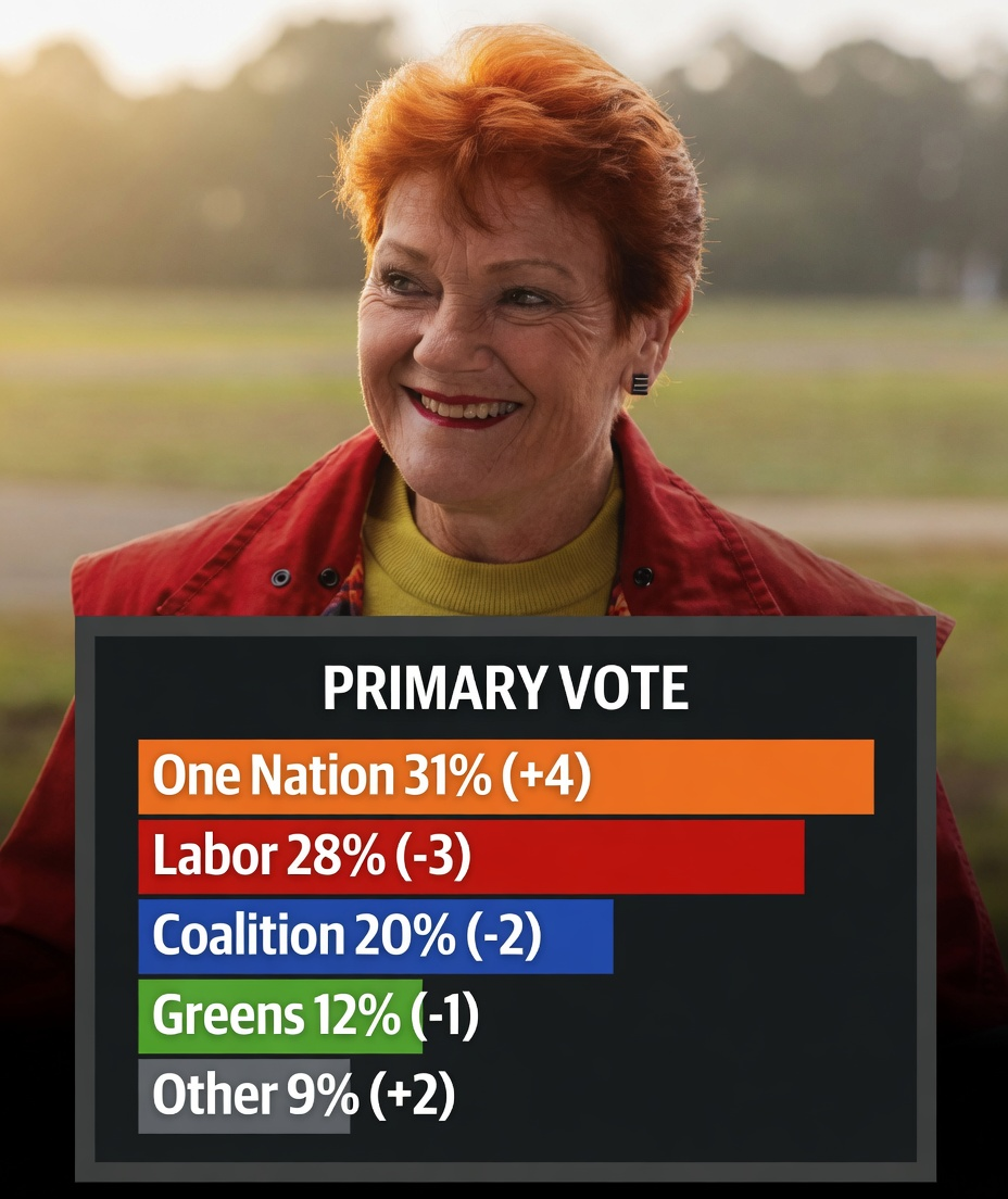 One Nation polling surge Australia