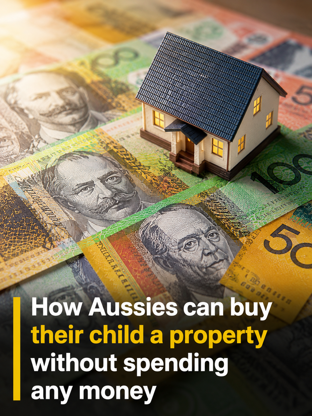 Parents helping children enter the property market