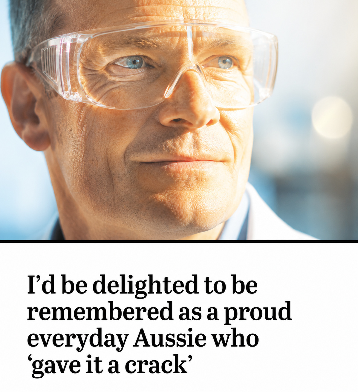 Richard Scolyer final farewell to Australians