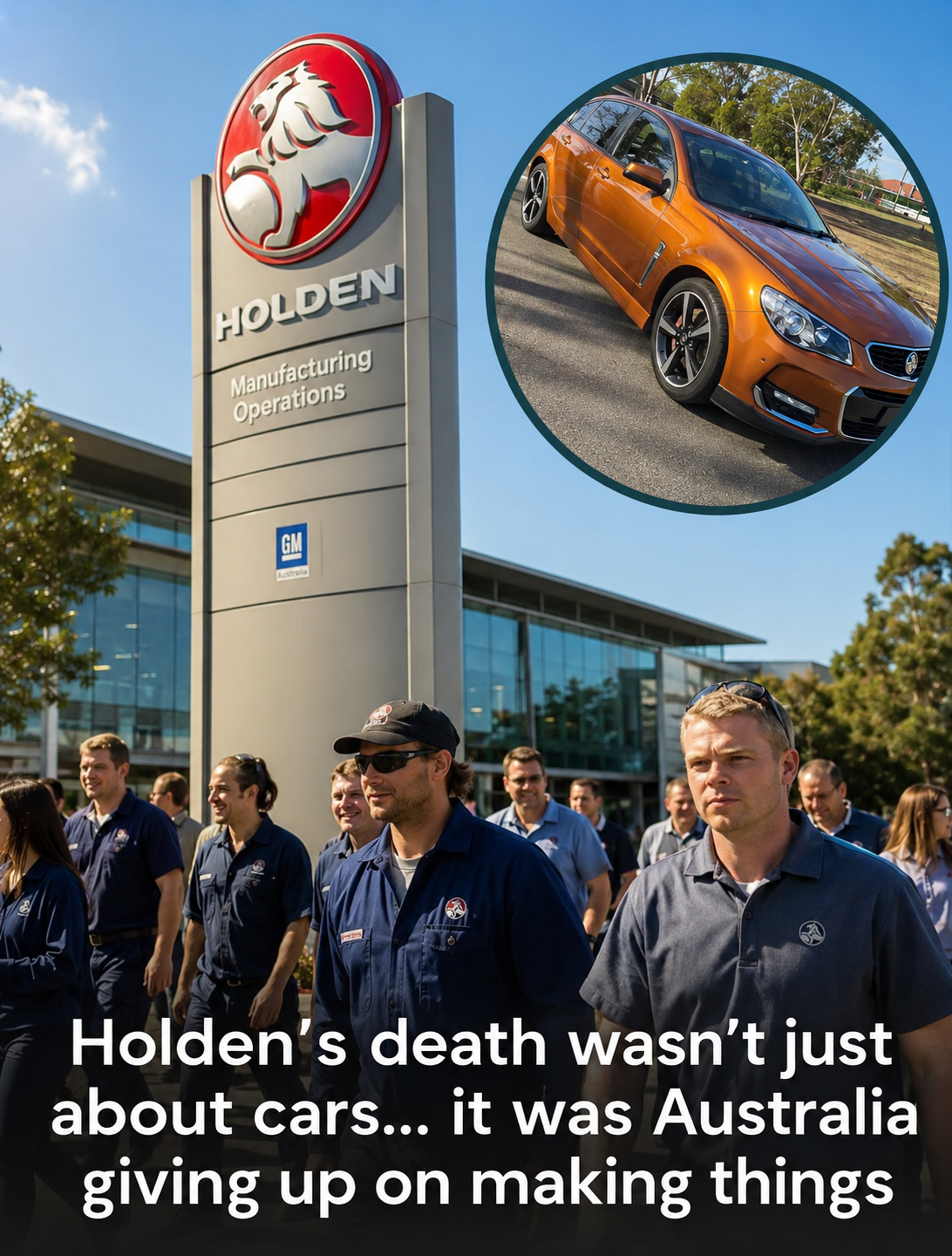 When Holden Died, Many Australians Felt Something Bigger Died With It 1 Holden manufacturing legacy Australia
