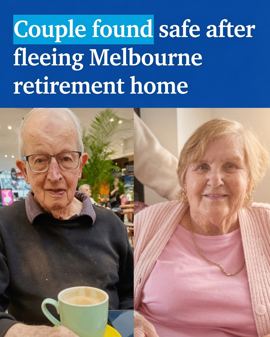 Missing elderly Melbourne couple Colin and Claudette found safe after leaving their Wheelers Hill aged care facility