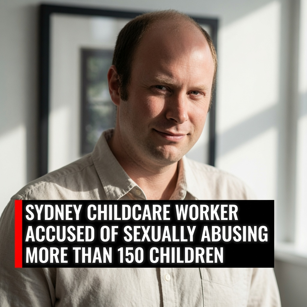 Hamish Tait, the former Sydney childcare worker facing 329 alleged child abuse offences