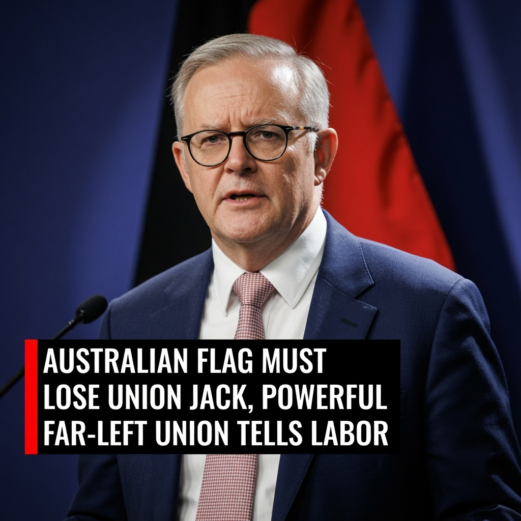 Australian flag as debate grows over calls to remove the Union Jack