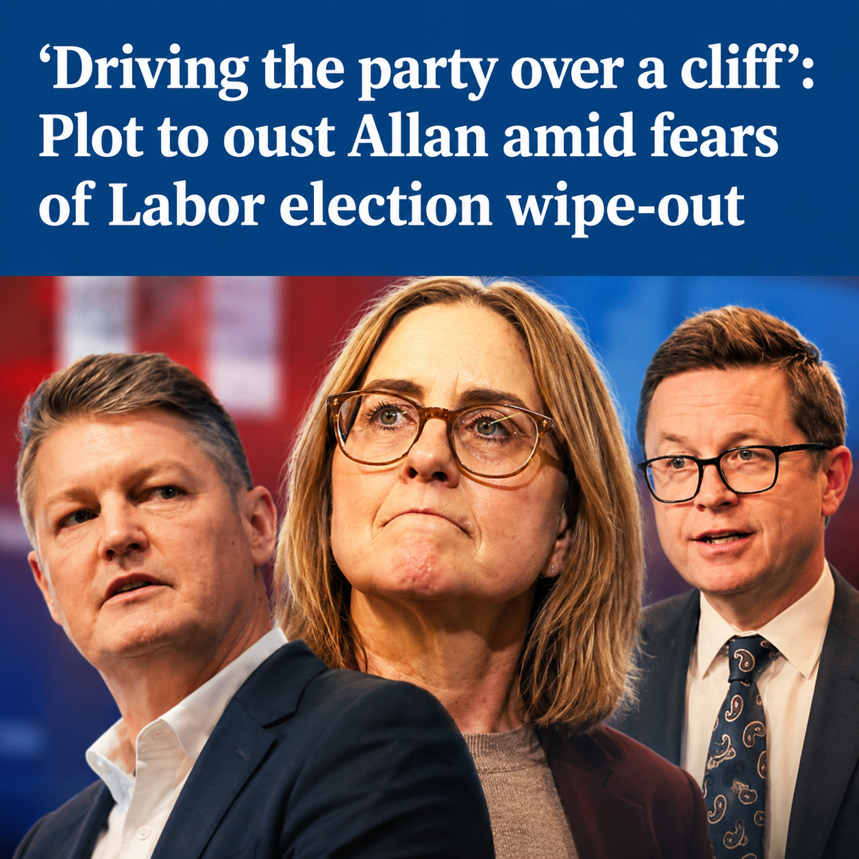 Victorian Premier Jacinta Allan faces renewed leadership pressure ahead of the state election