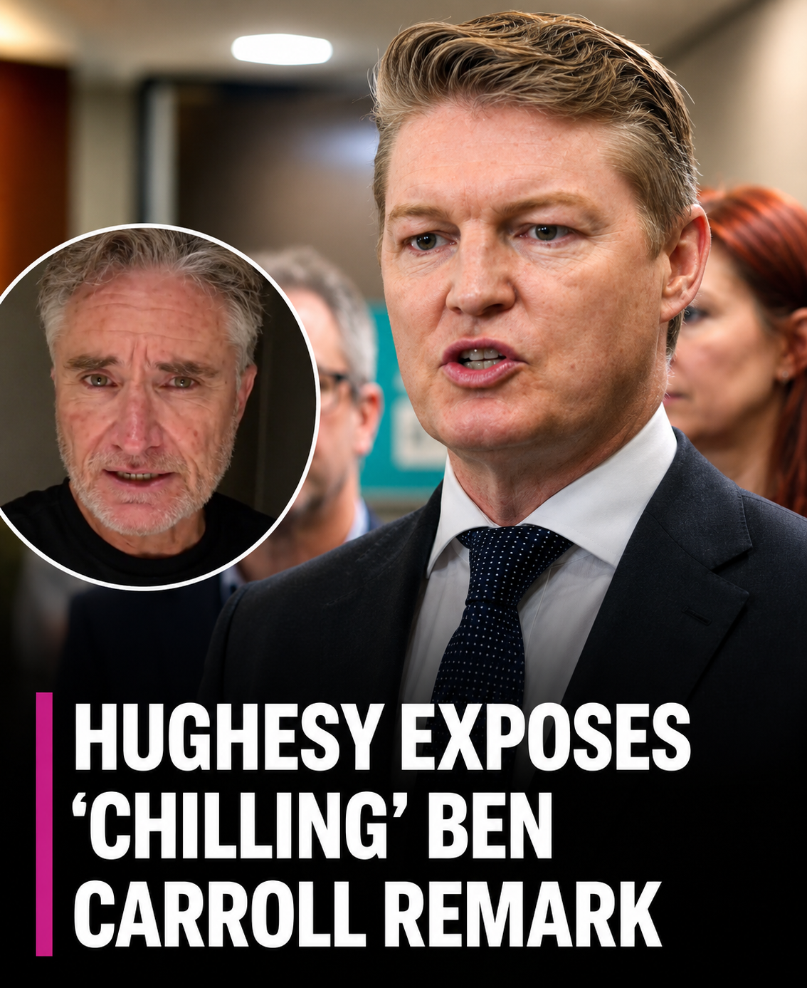 Dave Hughes comments on Ben Carroll's inaugural speech as Victoria's new Premier
