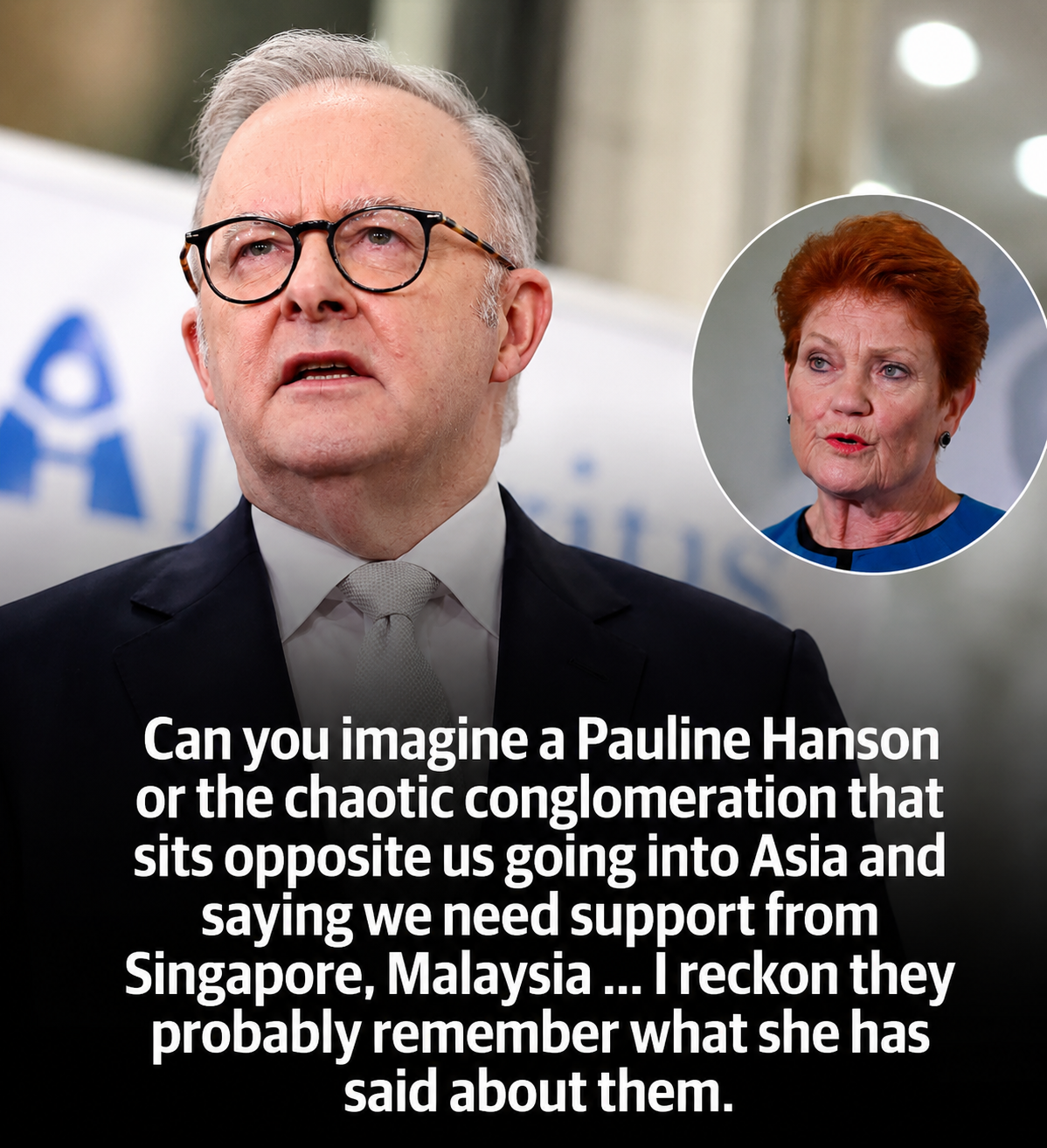 Anthony Albanese discussing Australia's regional diplomacy and energy security