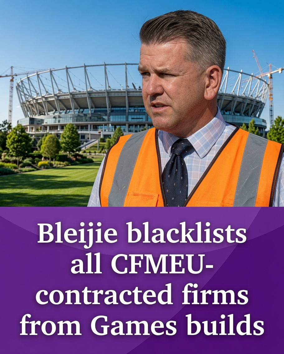 Queensland bars contractors with CFMEU agreements from Brisbane 2032 Olympic projects 1 Brisbane 2032 Olympic infrastructure project