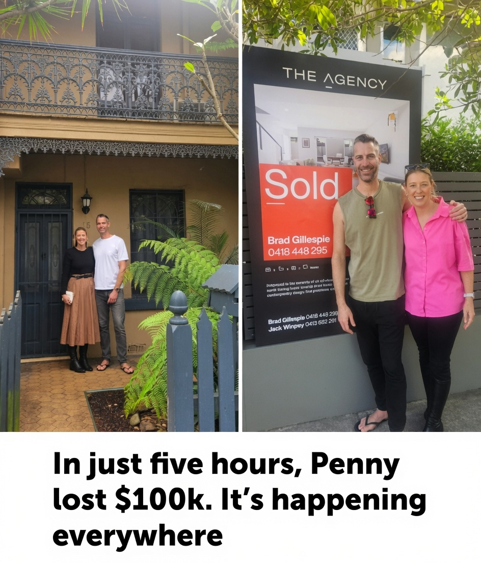 Sydney townhouse as Australia's housing market enters a period of falling property prices