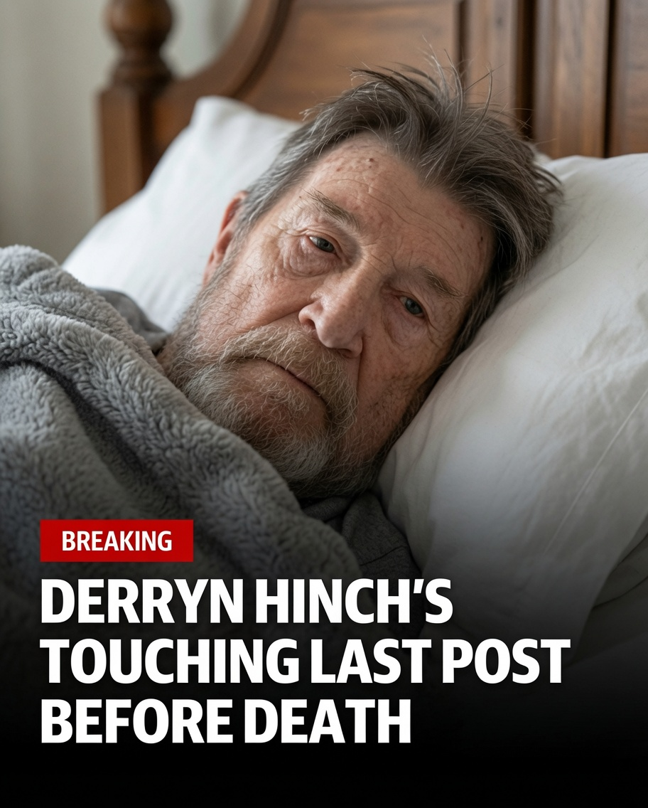 Veteran Australian broadcaster Derryn Hinch during his later years