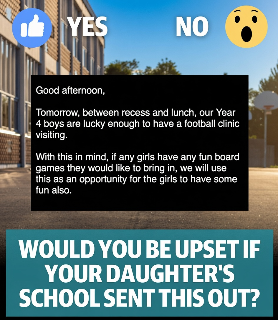 Eaton Primary School email about a boys-only football clinic sparks debate over gender equality in schools