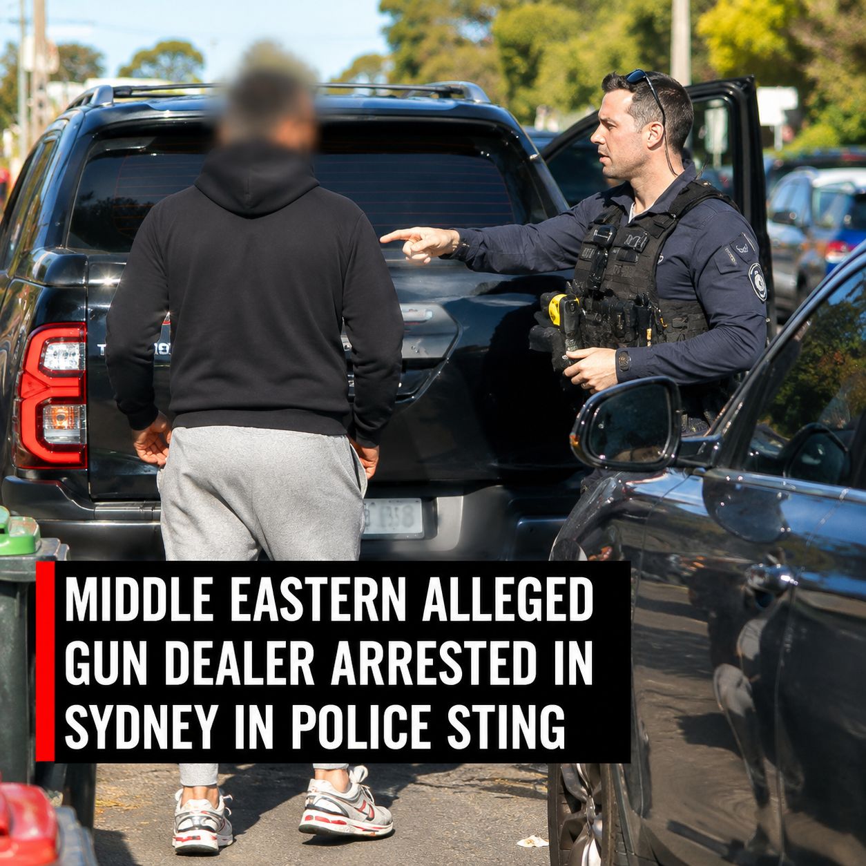 Police investigate alleged illegal firearms trafficking operation in western Sydney
