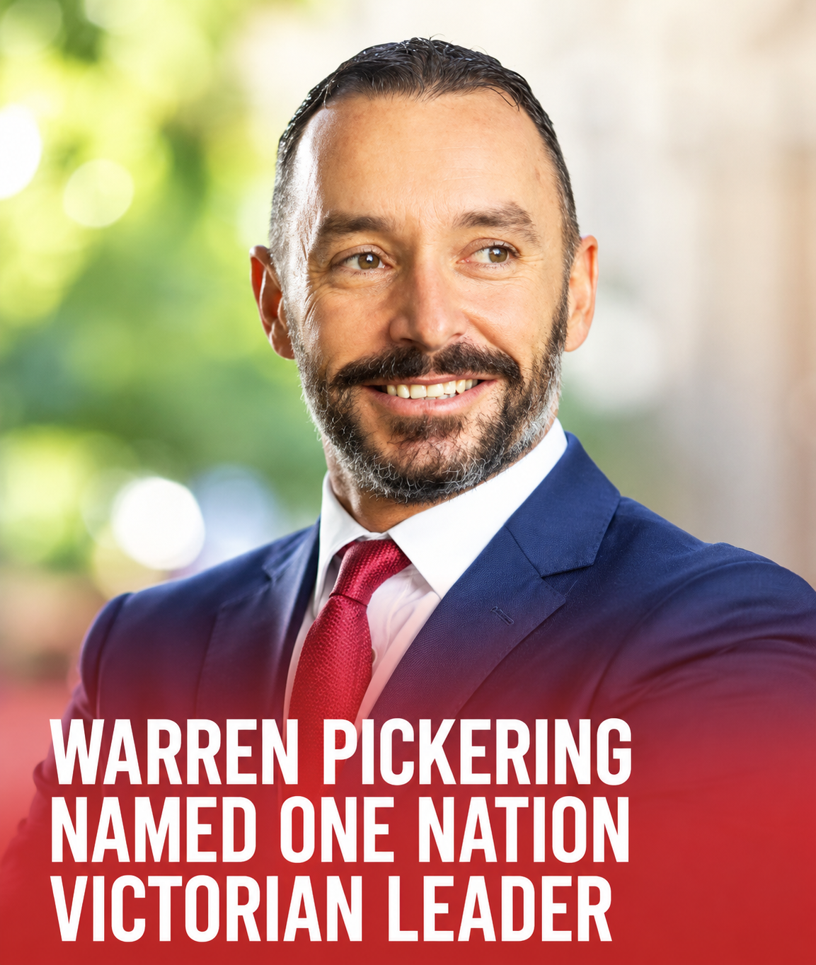One Nation Victorian leader Warren Pickering announced as candidate for Pakenham